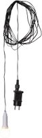 Lichterkette Lighty - IP44, Warmweiss, Schwarz
