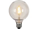 LED Leuchtmittel E27 G95 Outdoor Lighting PC Cover Filament - E27, 70Lm, 2200K, 1W, 220-240V AC