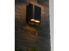 Wandleuchte Nico 22 Round Maxi  Schwarz - 15W, GU10, IP54