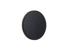 LED Wandleuchte Artego Round - 7.2W, 468lm, 3000K, IP54, CRI 82, 120°, schwarz, nicht dimmbar, D=150mm, H=50mm