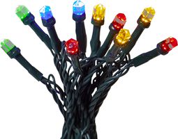 Lichterkette Diamond Star Light - IP44, Multi, 200 LED's, 1500cm