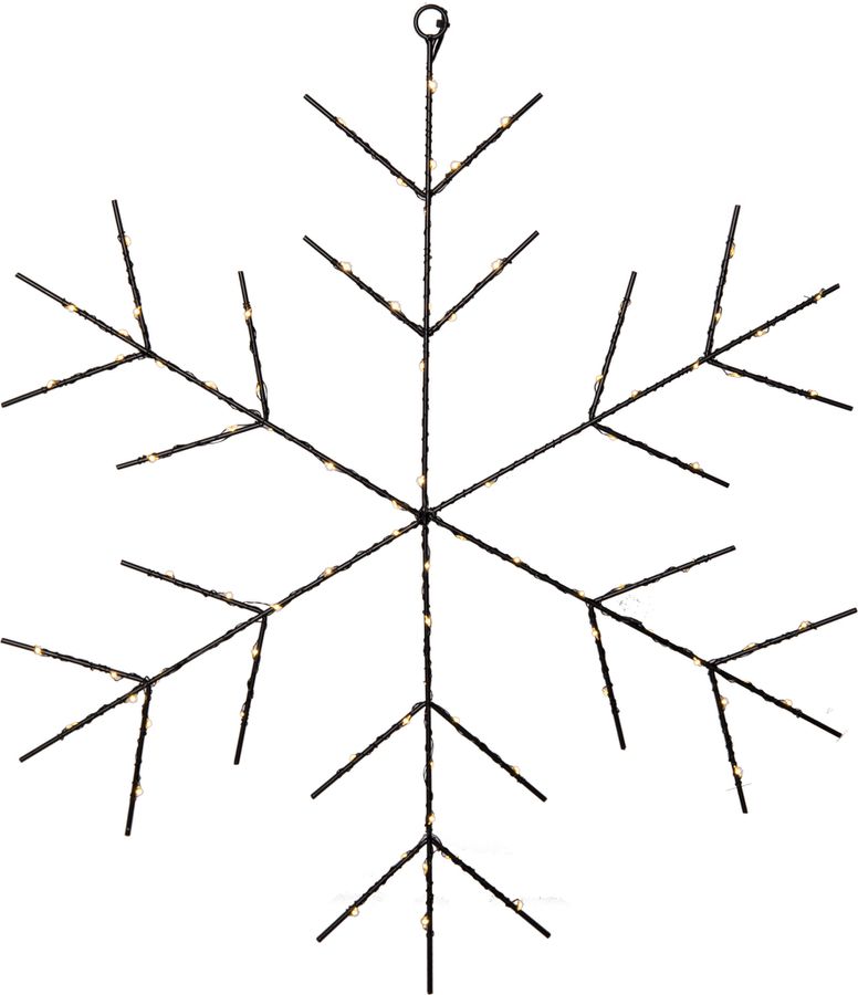 Hängende Decoration Niva - Indoor, Warmweiss, Schwarz