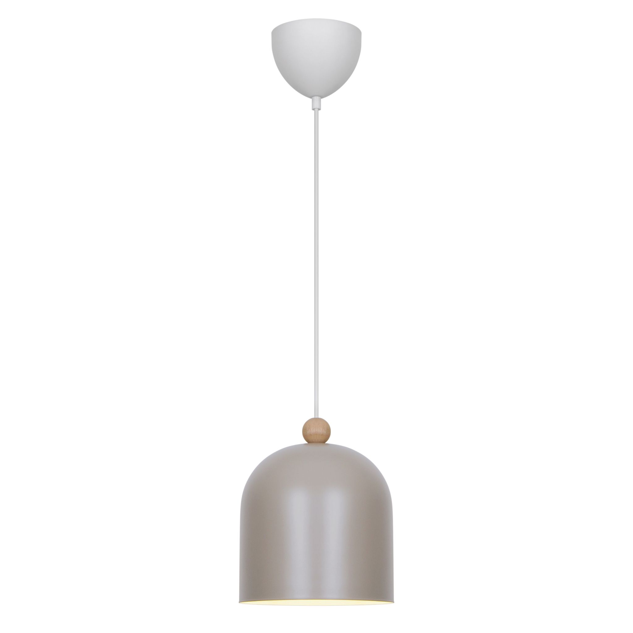 Pendelleuchte Gaston Hell braun - E27, IP20, 230V