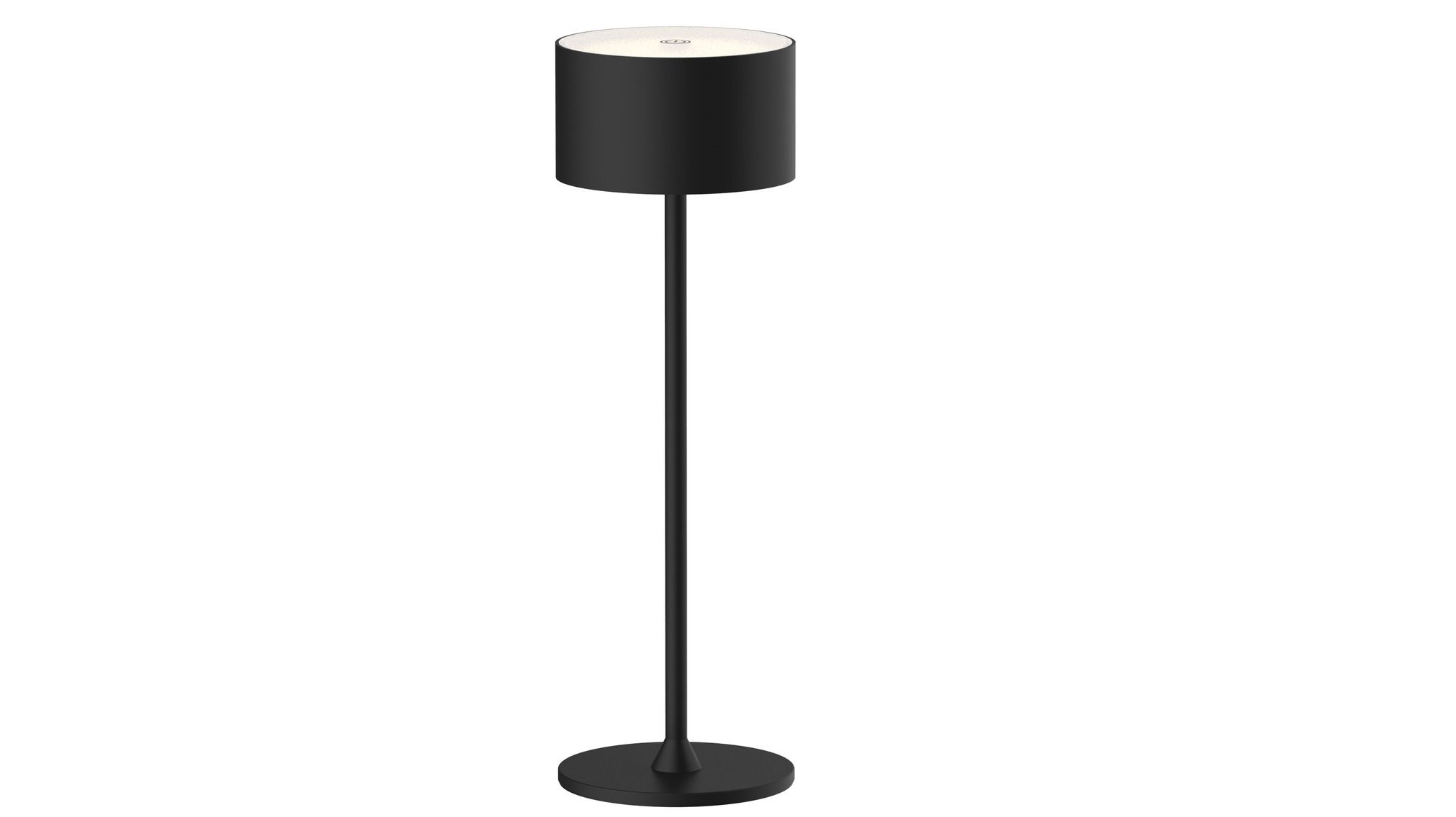 Akku-Tischleuchten 3er Set mit Ladestation TavoloLight schwarz - 3000-6500K,170lm, IP20