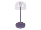 Akku- Tischleuchte GOMBA brombeere 2er Set - LED-Modul, 1W, IP54