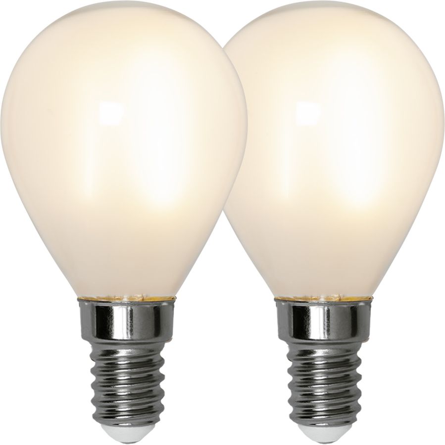 LED Lamp E14 Frosted Duo Pack - E14, 150Lm, 1.4W, 2700K