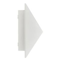 Wandleuchte PONTIO 15 - 1xGU10 (exkl.), max.25W, IP54, weiss, dimmbar (optional Leuchtmittel), L=150mm,B=150mm, H=190mm