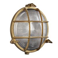 Polperro, Wandleuchte, Messing - E27, max. 12,5W, IP64