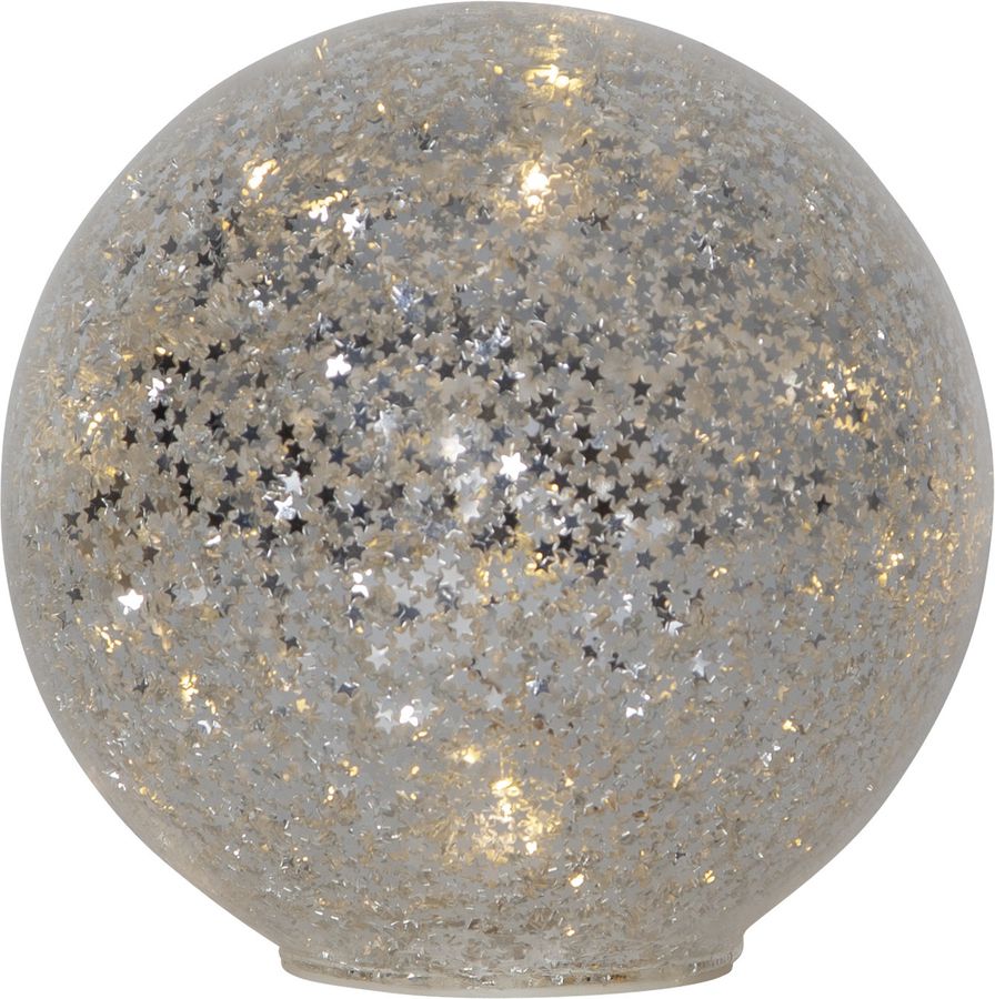Glasdekoration Star Fall - IP20, Warmweiss, 15 LED