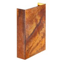 Fold 15, Wandleuchte, Corten - LED Modul, 10W LED, IP54