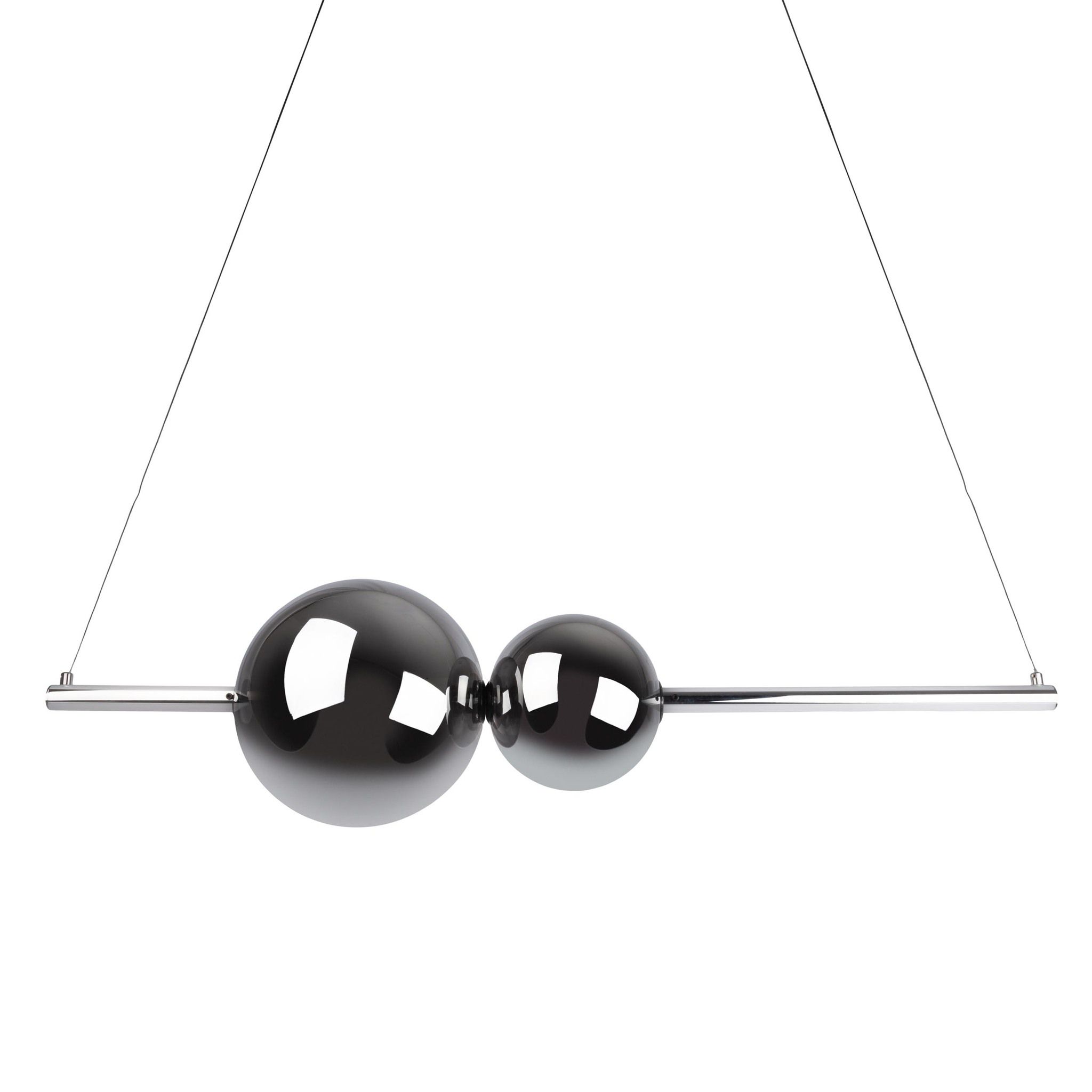 LED Pendelleuchte chrom NOVA - LED-Modul, 32W, IP20