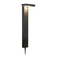 Rica Square, Pollerleuchte, Schwarz - LED Modul, 5W ,IP44
