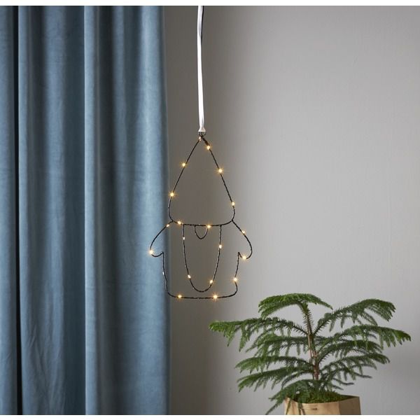 Silhouette Santa - IP20, Warmweiss, 20 LED's