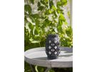 LED Laterne Flame - Outdoor, Schwarz, 23cm Höhe, Timerfunktion