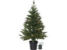 Künstlicher Weihnachtsbaum  Byske - grün, 40 LED's, 90cm Höhe