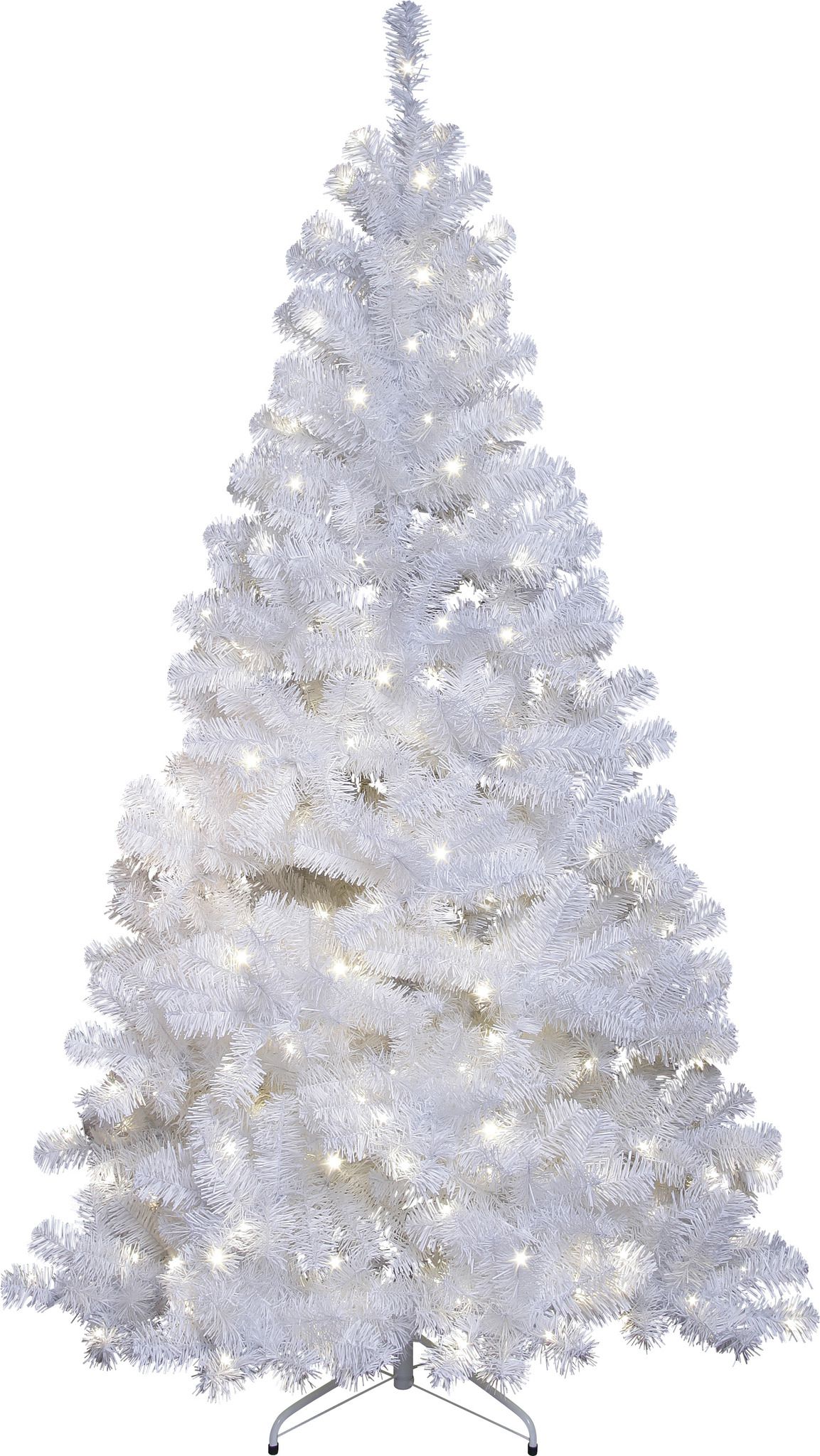 Künstlicher Weihnachtsbaum  Ottawa - weiss, 260 LED's, 210cm Höhe