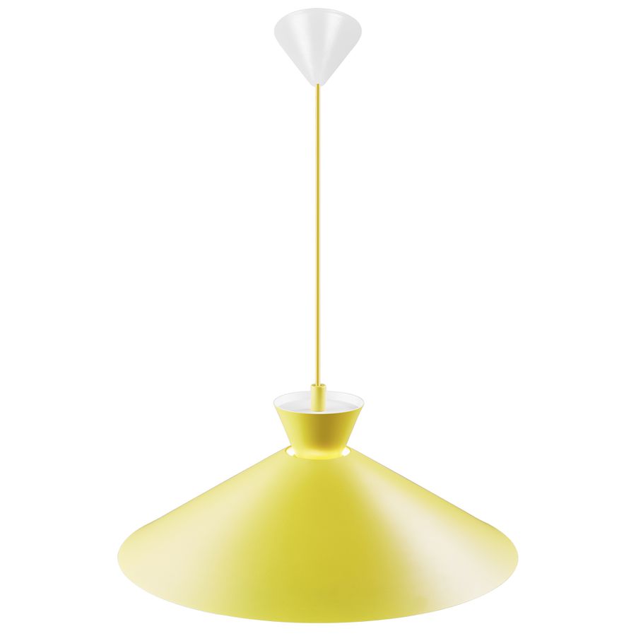 Dial 45, Pendelleuchte, Yellow - E27, IP20, max.40W