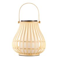 Leo To-Go, Portable, Bambus - IP44, Solar Led