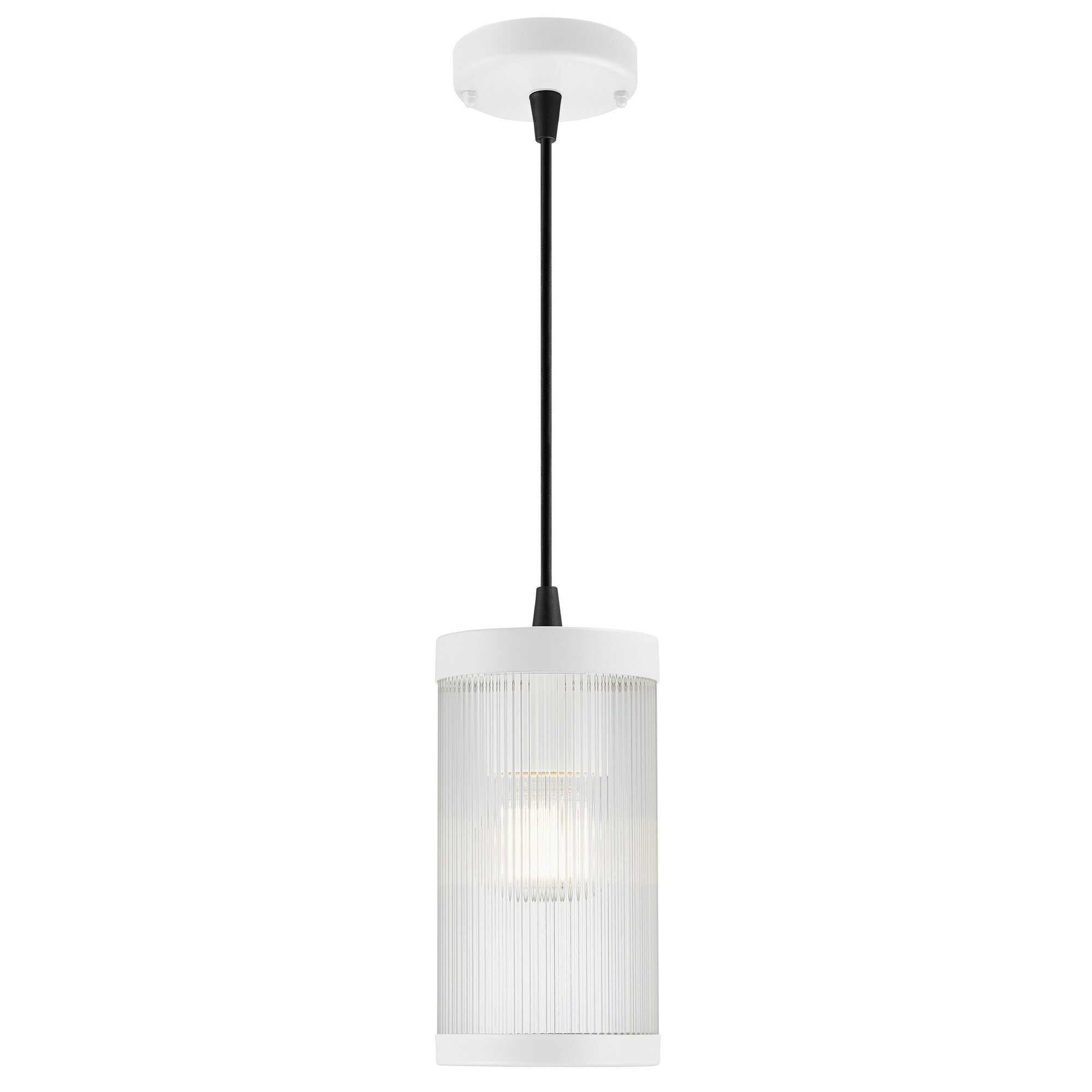 Coupar, Pendelleuchte, Weiss - E27, IP54, max.25W