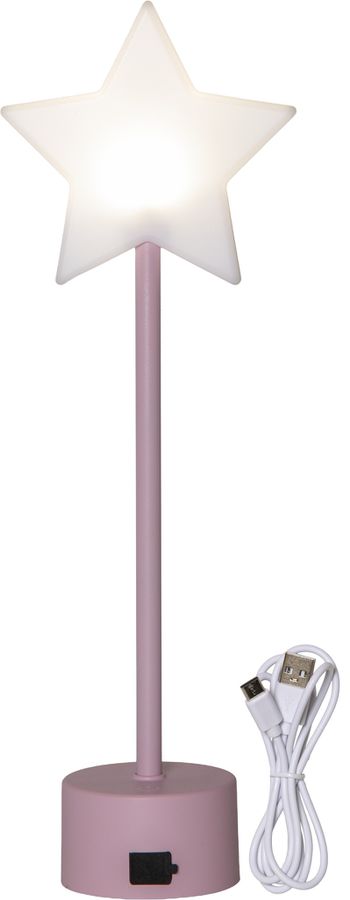 Tischstern Blizz - Indoor, Pink, 40.00cm Höhe