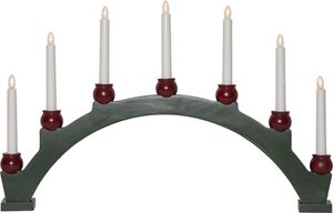 Kerzenleuchter Mora - Indoor, Grün, 40.00cm Höhe