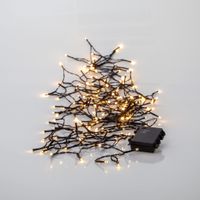 Catena di luci Dura String LED - IP44, Warmweiss, 160 LED, batteriebetrieben, Timer, 3xAA