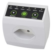 Timer meccanico - Digital, Indoor, programmierbare Zeiten: 15min, 30min, 1h, 2h, 4h, 6h mit Wiederholfunktion, T12/T13