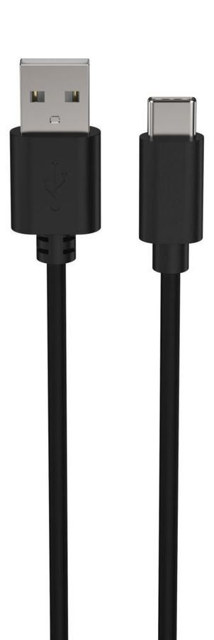 USB Typ-C Daten und Ladekabel 100 cm - USB Typ-C Daten und Ladekabel 100 cm, schwarzes Kabel