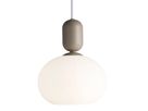 Notti, Pendelleuchte, Grau - E27, max. 40W, IP20