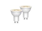LED-Leuchtmittel Smart x 2, GU10, 380lm, We - 4.5W ,2200-6500K, IP20