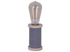 Tischleuchte Max schwarz/weiß h: 12cm - E27, 40W, IP20