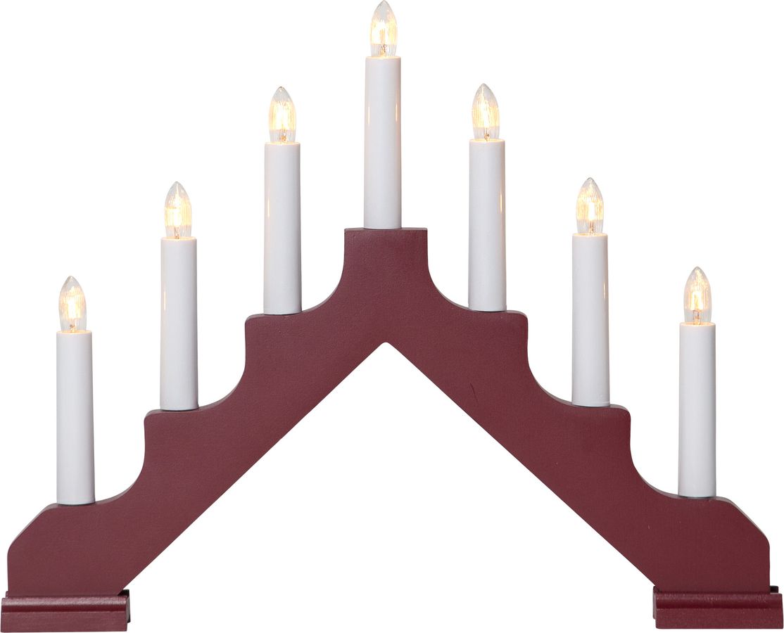 Kerzenständer Ada - IP20, Klar, 7 LED