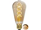 LED Leuchtmittel E27 ST64 Decoled Spiral Amber - E27, 160Lm, 2100K, 3.2W, 230V