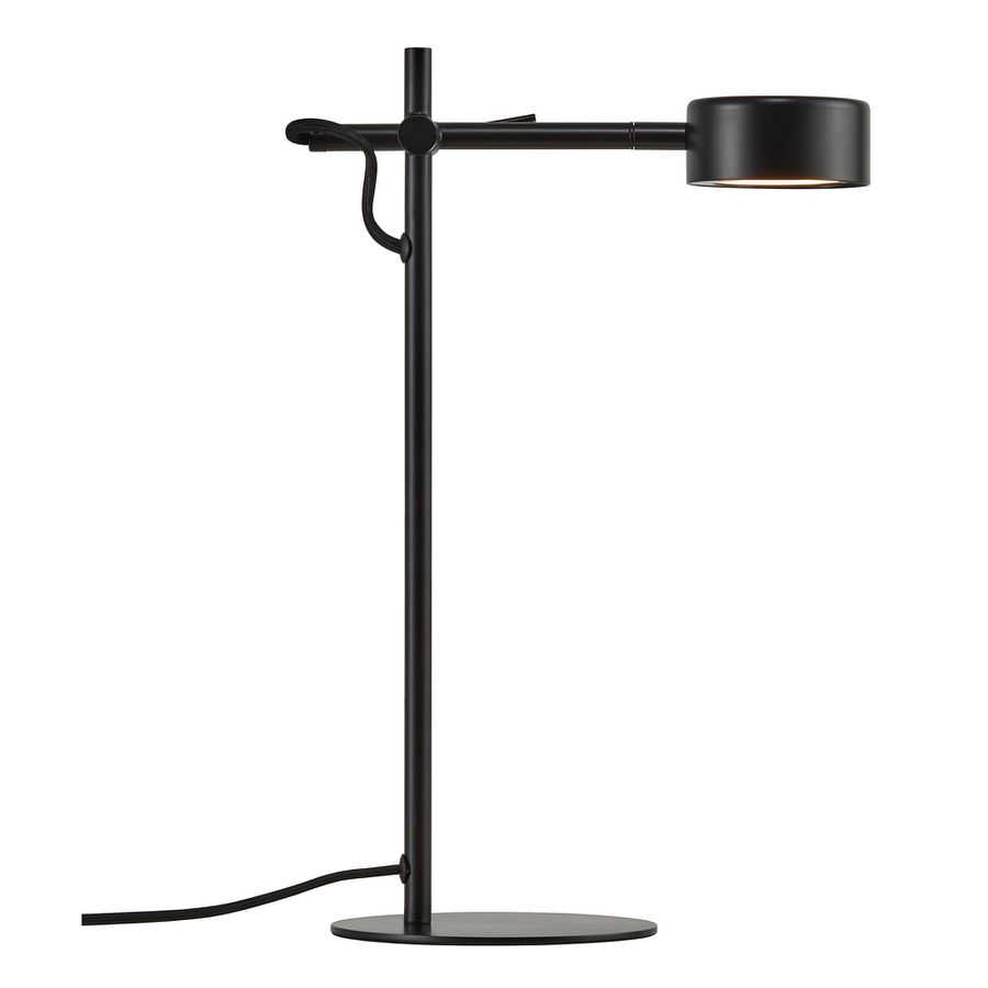 Clyde, Tischleuchte, Schwarz - LED Modul, 5,5W, IP20