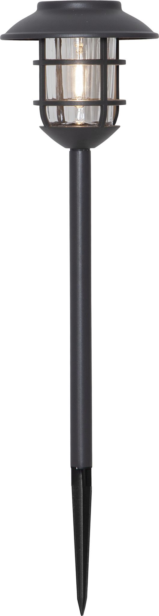 Solar Poller-Leuchte Filippa - Graphite, Lichtfarbe Warmweiss