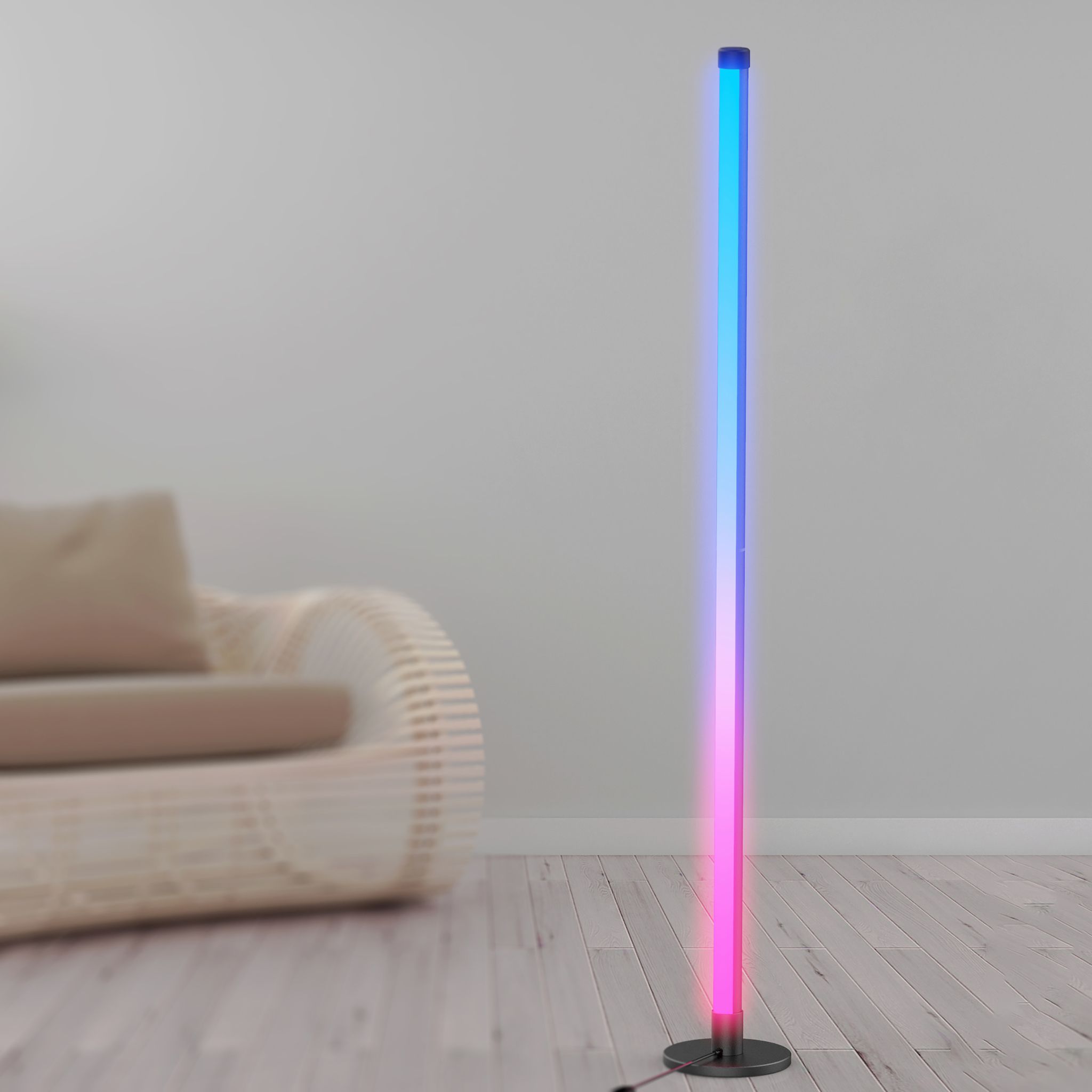 LED-Digital-Dekostehleuchte Motion Light - 180 LED´s 150 Programme RGBW