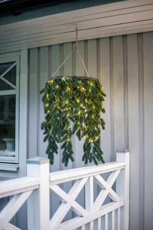 Kranz Erna - IP20, Warmweiss,Grün