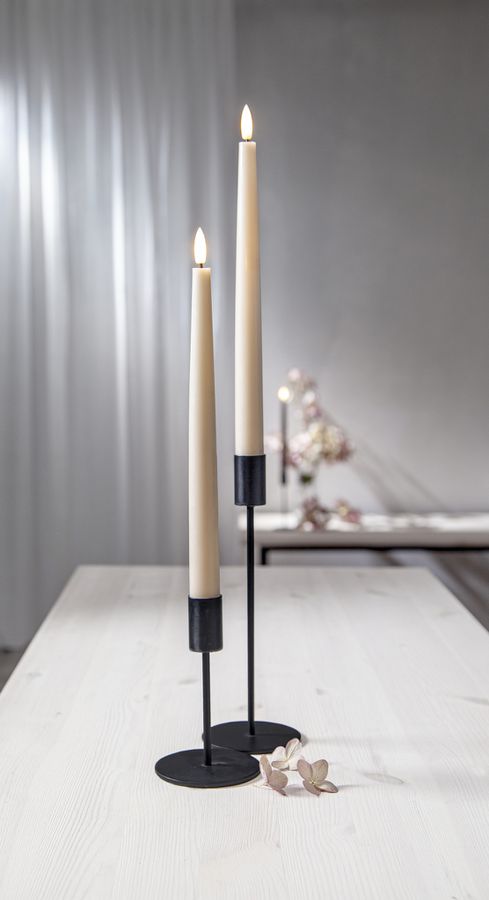 LED Dinner Kerze 2 pack Flamme Slim - 0/20