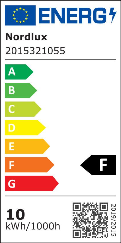 Helva,  Doppel- Wandleuchte, Nickel - LED Modul, 9W, IP44