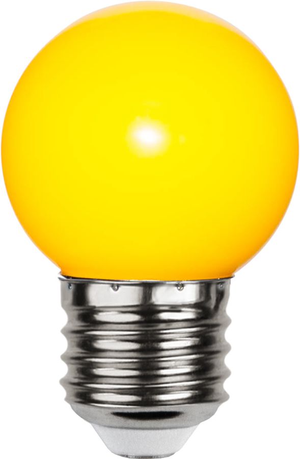 LED Leuchtmittel E27 G45 Outdoor Lighting - E27, Gelb, 1W, 220-240VAC