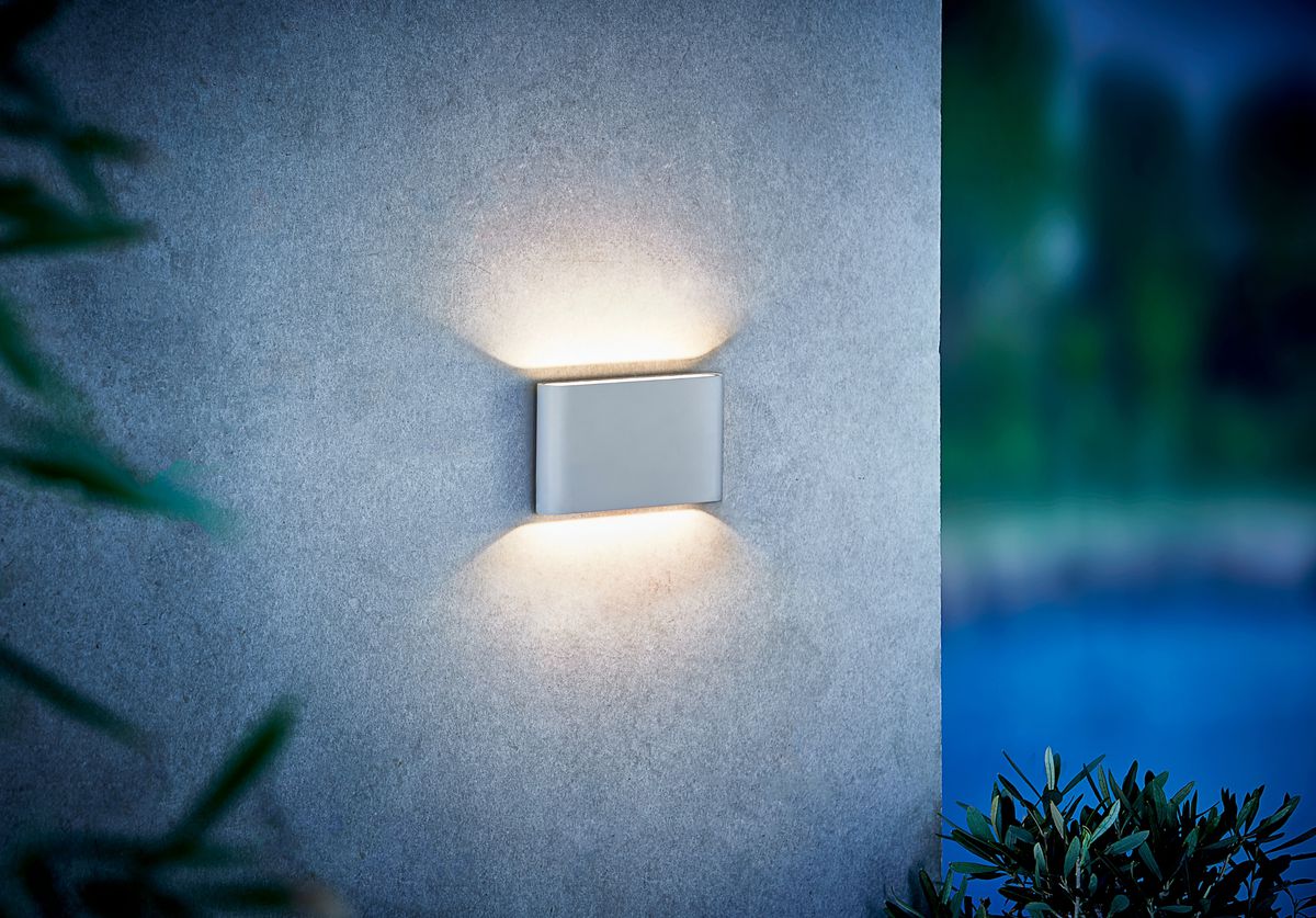 Kinver, Wandleuchte, Weiss - 8.5W LED, 3000K, IP54, 230V