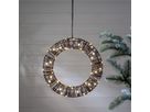Outdoor Decoration Vicke Wreath - Indoor, Outdoor, Warmweiss, Braun