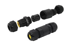 Applique encastrée à LED AMRA - Verbinder gross IP68, gerade, Kabel 9-12mm