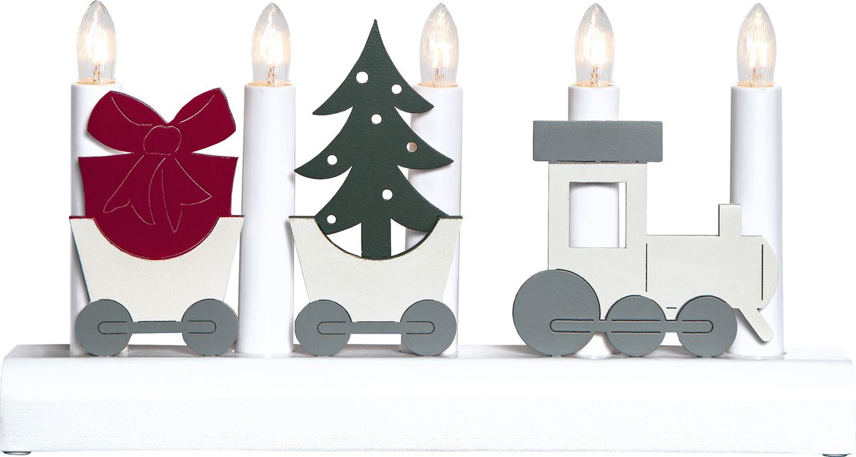 Kerzenständer Julia - IP20, Neutralweiss, 5 LED's