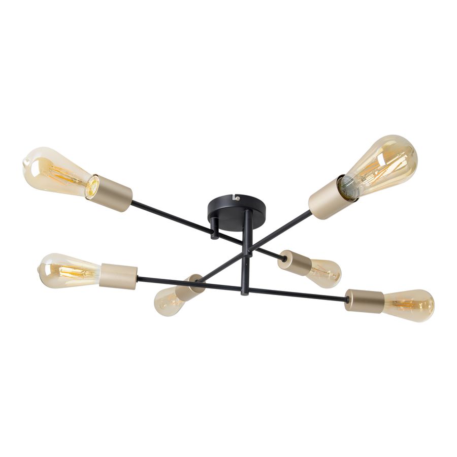 Deckenleuchte Modo 6flg. l/b: 54,5cm - E27, 240W, IP20