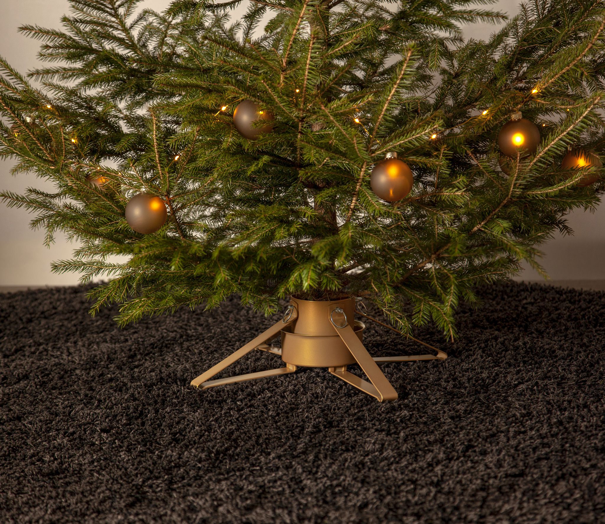 Weihnachtsbaum Stand Granig Gold - IP20, Gold