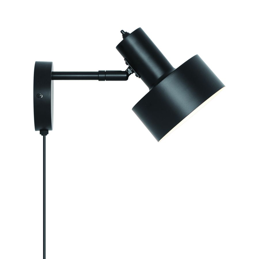 Wandleuchte Matis Schwarz - 15W, E27, IP20