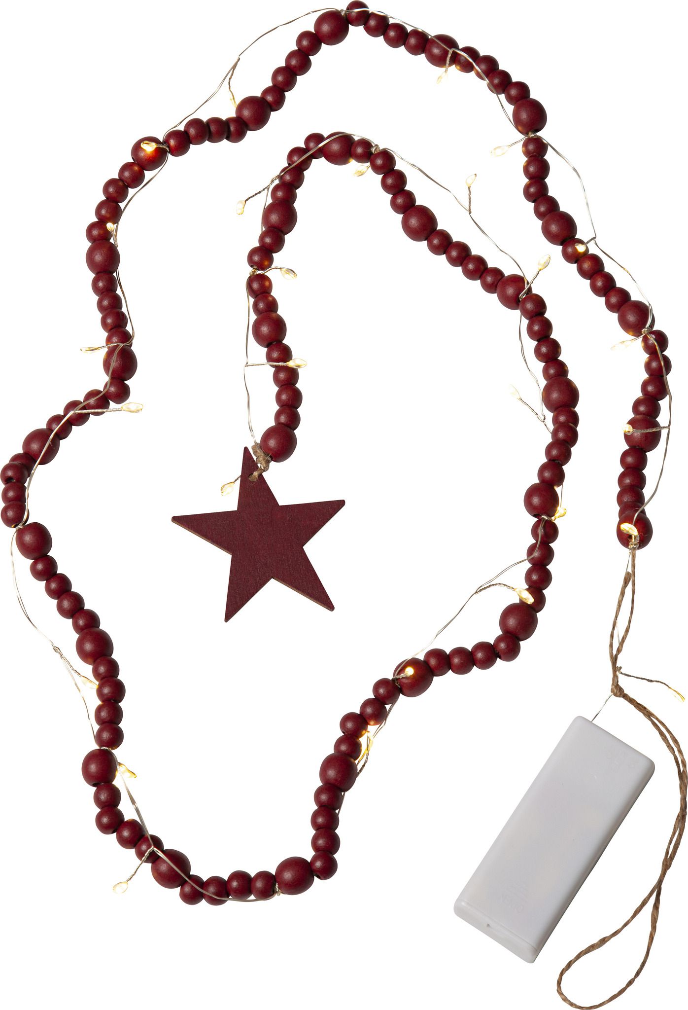 Lichterkette Beady - IP20, Warmweiss, 30 LED's, 150.00 cm