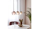 Orbiform, 3-Pendelleuchte, Smoke - E14, max. 2x 5W, IP20