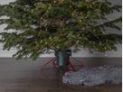Universeller Standfuss für Weihnachtsbäume - 57x 57x 21cm, grün